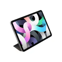 Apple Smart - Étui à rabat pour tablette - polyuréthane - noir - 10.9" - pour 10.9-inch iPad Air (4ème gé... (MH0D3ZM/A)_2